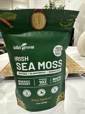 Polvo de musgo de mar irlandés - Aumenta la energía, mejora la digestión, 8 Oz
