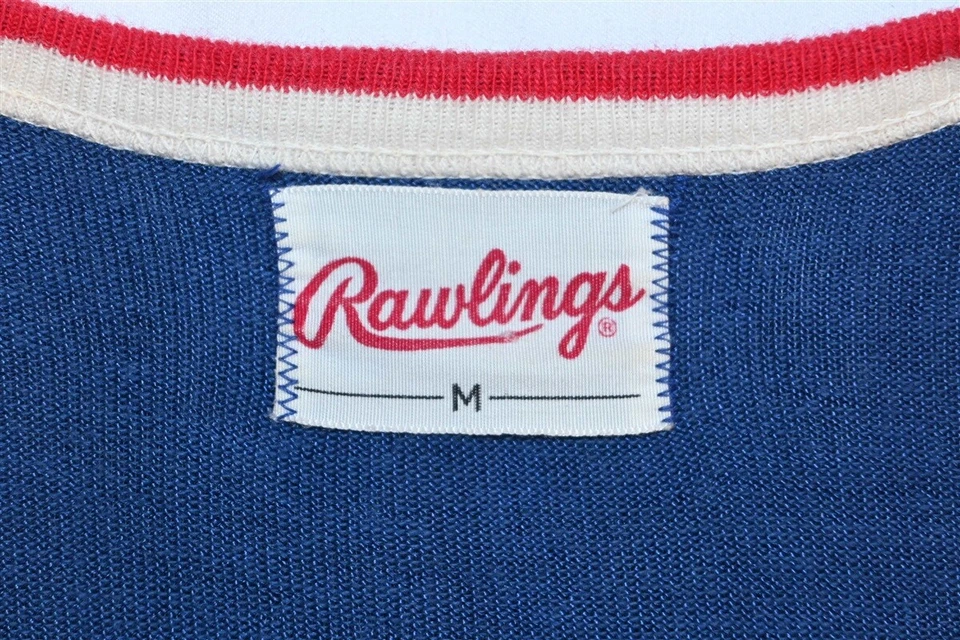 Camiseta vintage años 50 GENERAL PHONE SYSTEM 36 RAYAS RAWLINGS MEDIANA M Foto 4 de 4