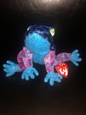 Ty Beanie Baby Dart - MWMT Frog 2000 