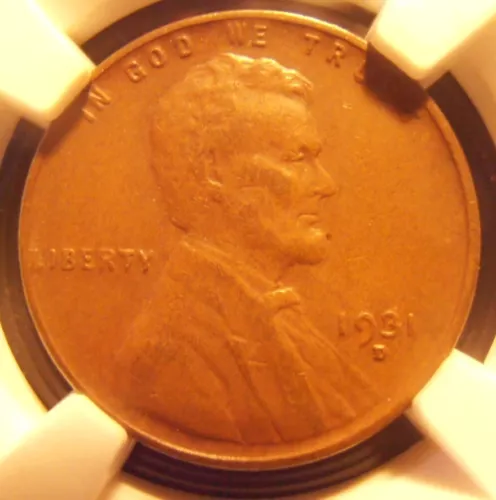 1931 D Lincoln Cent, NGC Certified XF 40   (31DN58)