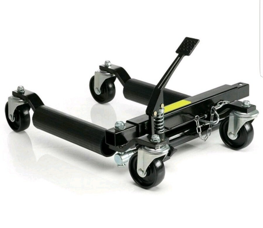 NEW 1500lb Hydraulic Wheel Skates Dolly Car Skates Vehicle Positioning Jack Tyre eBay