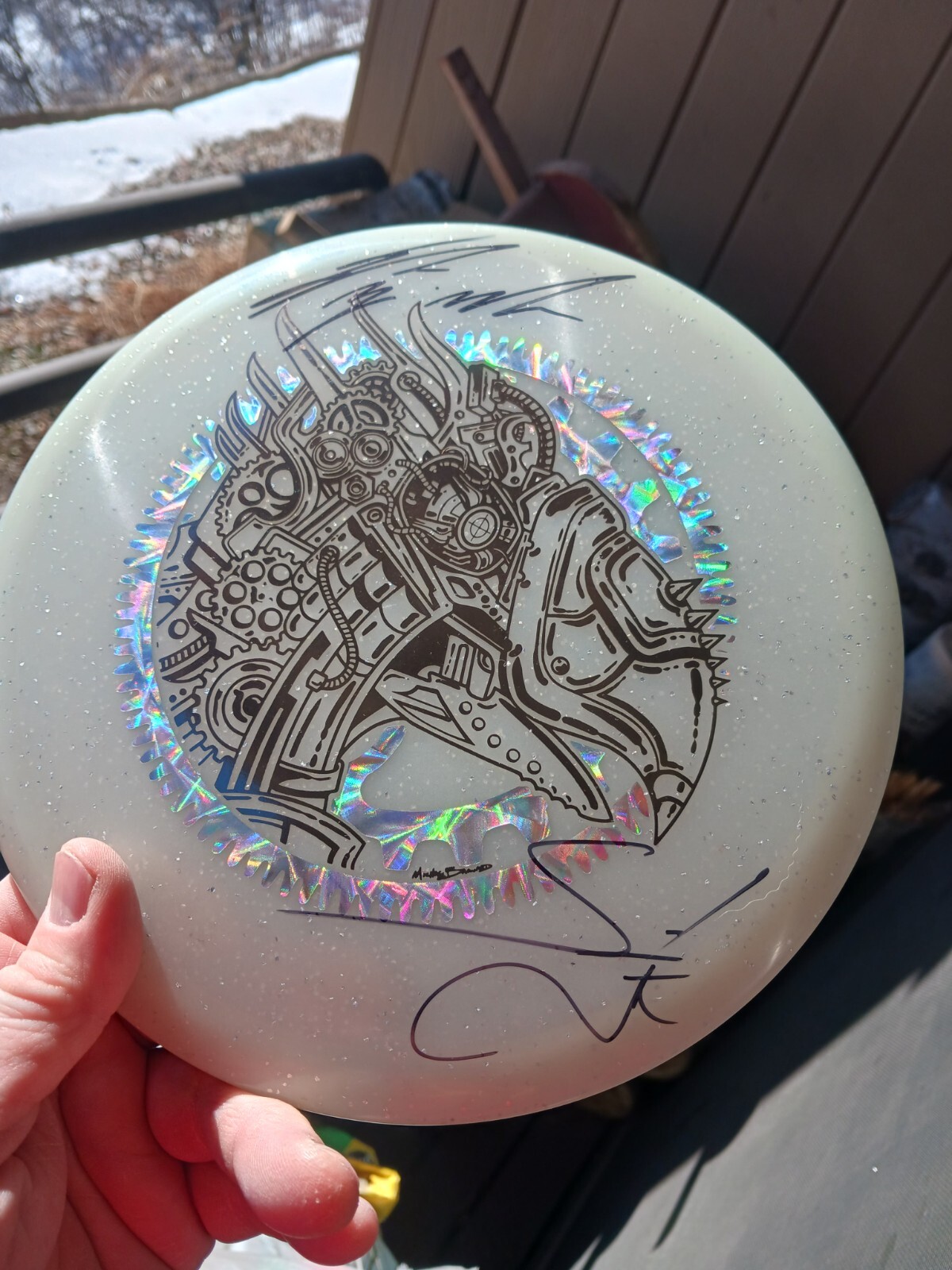 2022 USDGC ROC "Robot Roc" 1/2000 Signed By Eagle McMahon And Simon Lizotte 