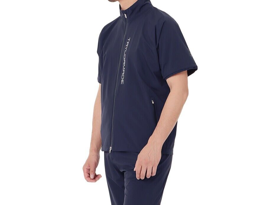 TaylorMade ネイビージャケット テーラーメイド(TaylorMade) ゴルフウェア ブルゾン ストレッチ