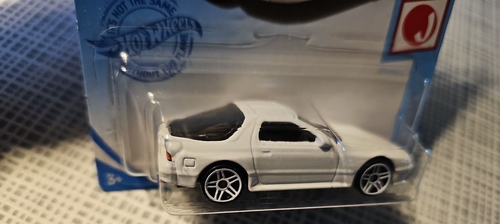 Hot Wheels ‘89 Mazda RX-7 FC35 #176 HW J-Imports 5/10 White 2021 - Picture 2 of 12