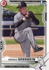 2021 1st  Bowman Paper #BD-21 Brooks Gosswein