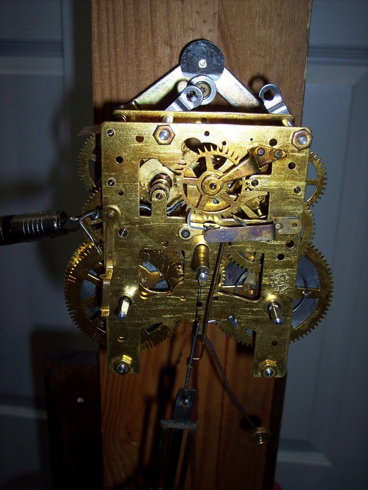 Antique New Haven Kitchen Parlor Gingerbread Mantle Clock Just Serviced