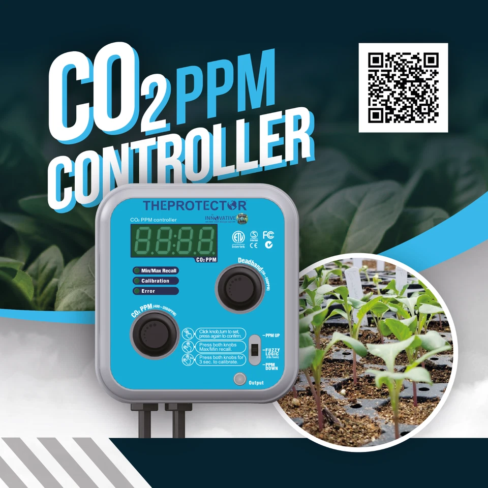 CO2 controller CO₂ Generator device Regulator for indoor grow room cultivation - Image 3 of 4
