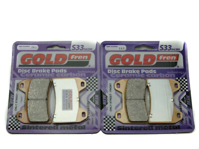 Goldfren S33 Bremsbeläge vorne für Brammo Elektrofahrräder Empulse R 2012-2013