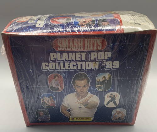 1999 Panini Smash Hits Stickers Sealed box of 80 - 5 Stickers per Pack - P Diddy - Picture 1 of 2