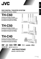 JVC TH-C40 TH-C50 TH-C60 XV-THC40 XV-THC50 XV-THC60 System Owners Manual