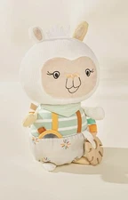 EUC Coco Village Activity Plush Llama Stuffed Animal Baby Toddler Toy 14”