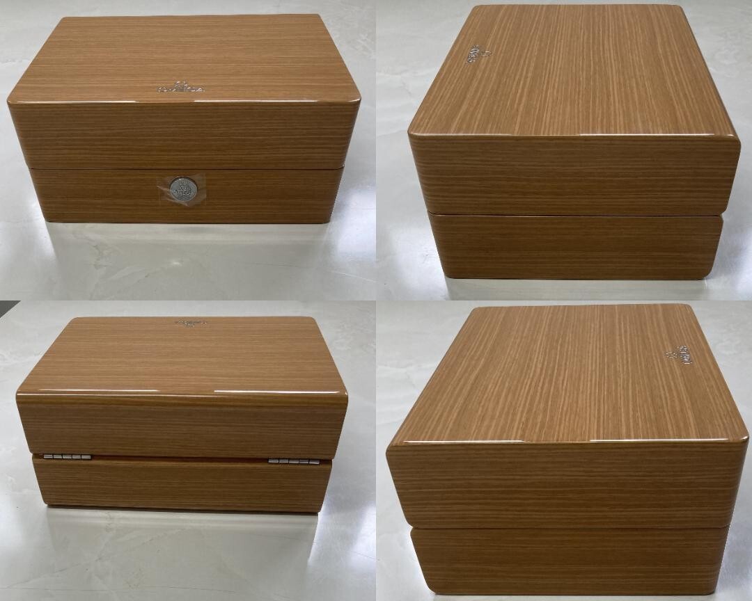 Omega Authentic Wooden Watch Box New | eBay