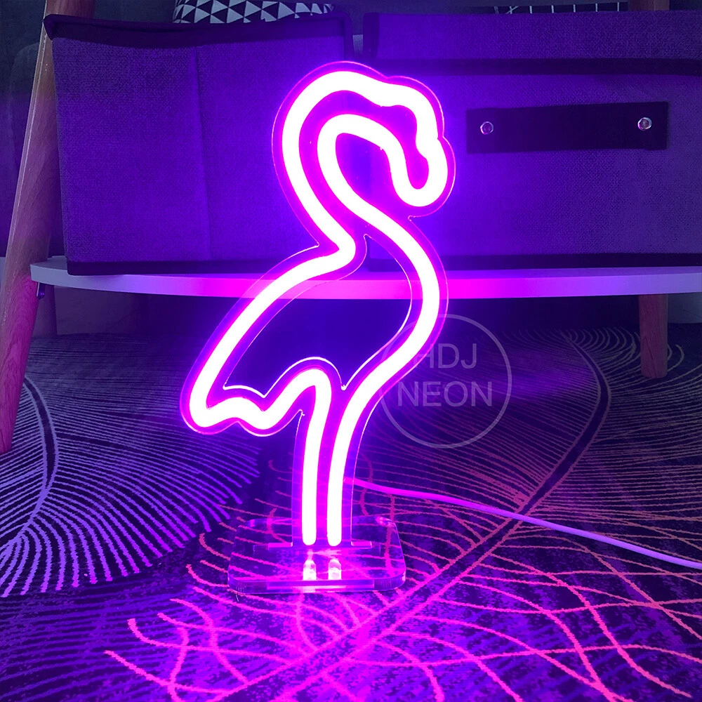 Flamingo 2024 neon sign