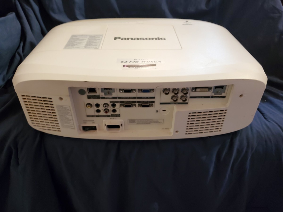panasonic PT-EZ770Z Projector | eBay