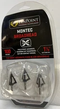 TENPOINT EVO-X MONTEC BROADHEAD 100 GRAIN, HEA-801.3 -FREE S/H