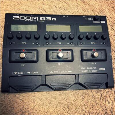 ZOOM G3n Guitar Multi-Effects Pedals Processor for guitar & bass Tested Working