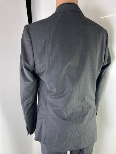 Mens Suit UTES 96% Wool Color Dark Grey Size 38 Exellent Condition - Picture 7 of 20