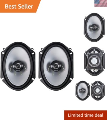 バーチー Bocinas Para Carro Pair Of Hifonics ZS5768CX 5x7 / 6x8 500 Watt