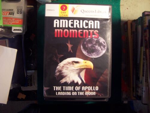 American Moments: The Time of Apollo- Landing on the Moon (DVD) (EX LIBRARY) - Afbeelding 1 van 1