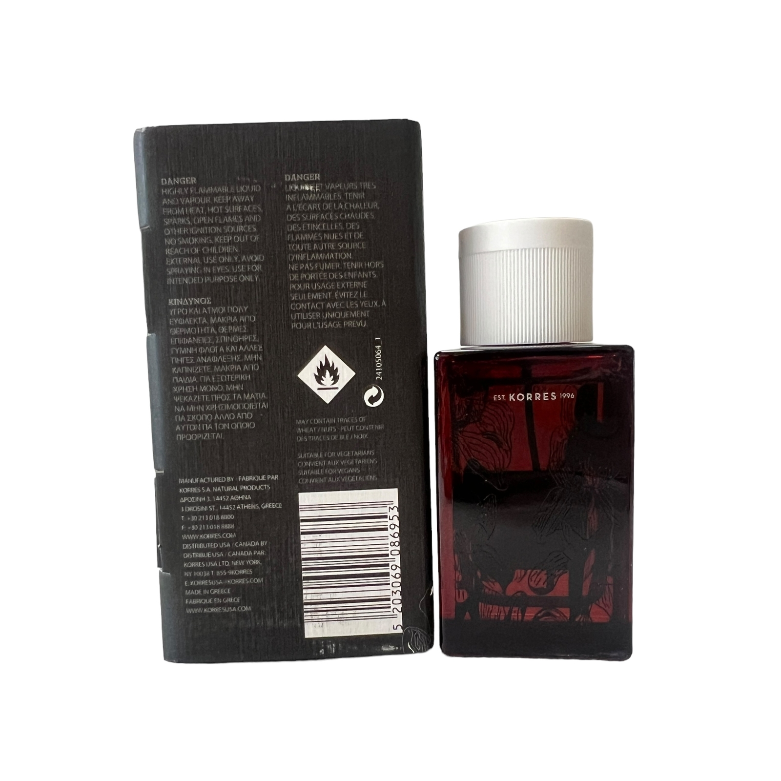 Korres Saffron Tobacco Eau De Toilette 1.69 fl oz eBay
