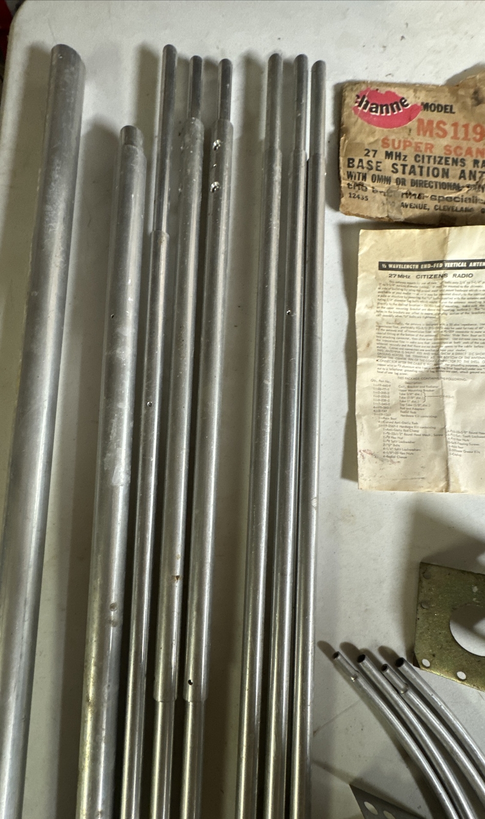 Vintage CB Antenna Parts, Antenna Specialists, MS119 + Other + Super Scanner eBay