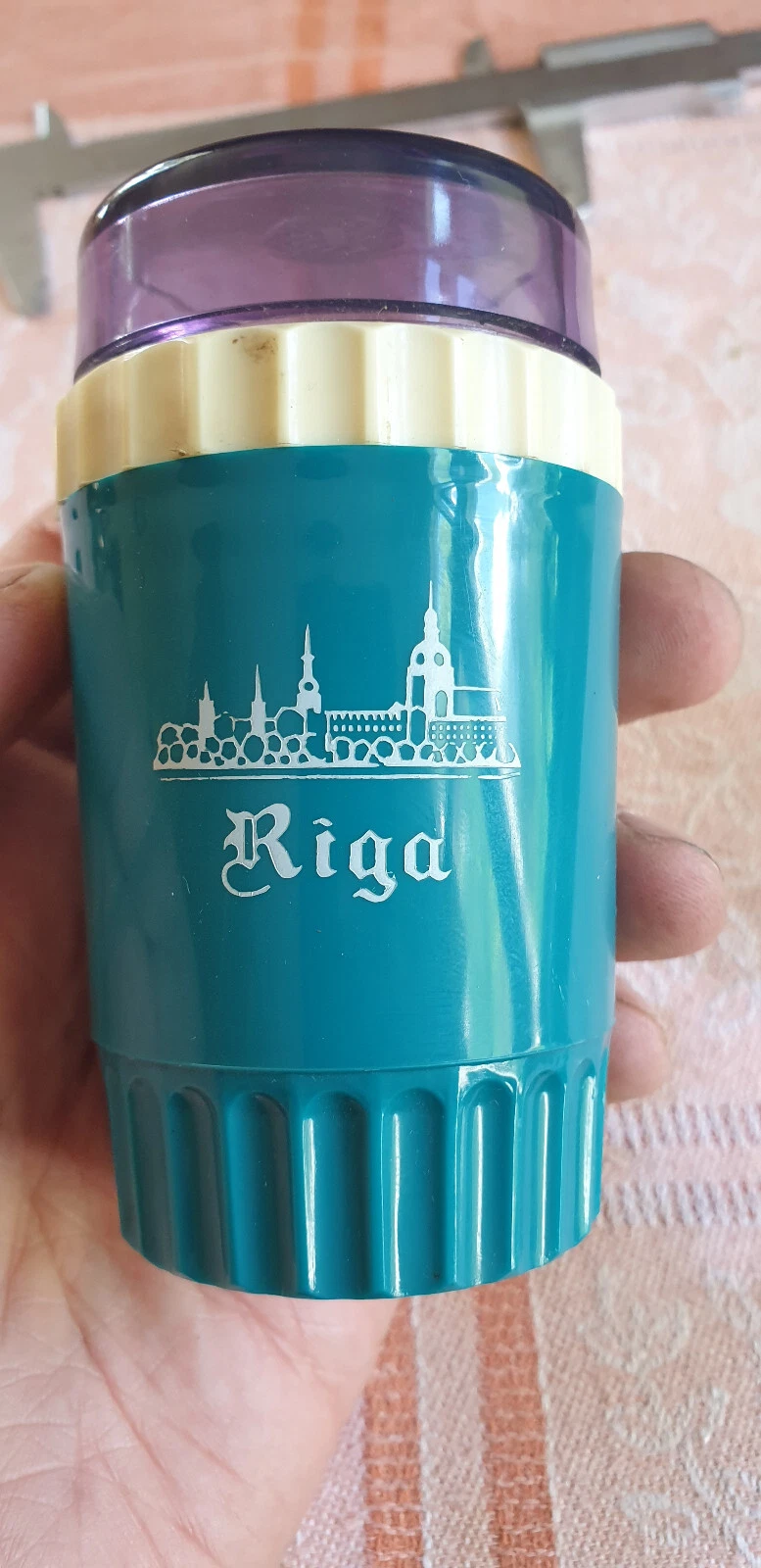 Vintage Riga USSR Straume Manual spice mill pepper grinder