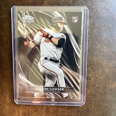 2024 Topps Chrome Black Colton Cowser RC Orioles | eBay 2024 Topps Chrome Black Colton Cowser RC
