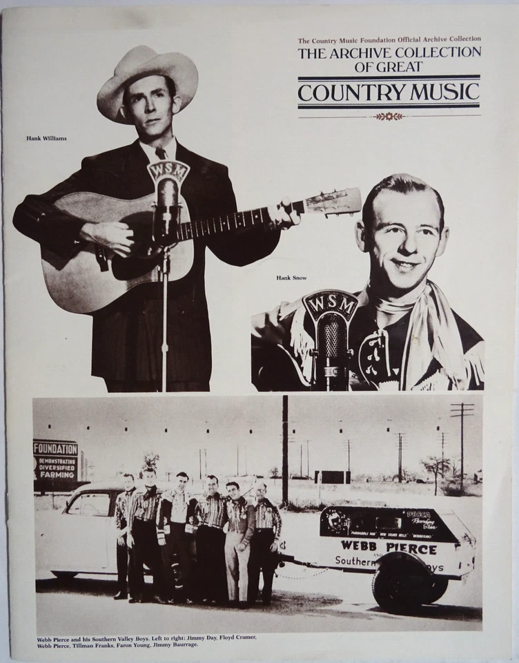 ARCHIVE COLLECTION OF GREAT COUNTRY MUSIC VOL. 33-36 - 4LP BOX HANK WILLIAMS - Bild 3 von 4