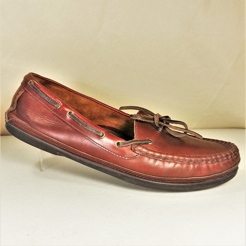 Johnston \u0026 Murphy Men Brown Leather Moc 