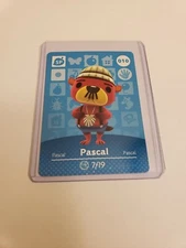 !SUPER SALE! Pascal # 010 Animal Crossing Amiibo Card AUTHENTIC Series 1 MINT!!!