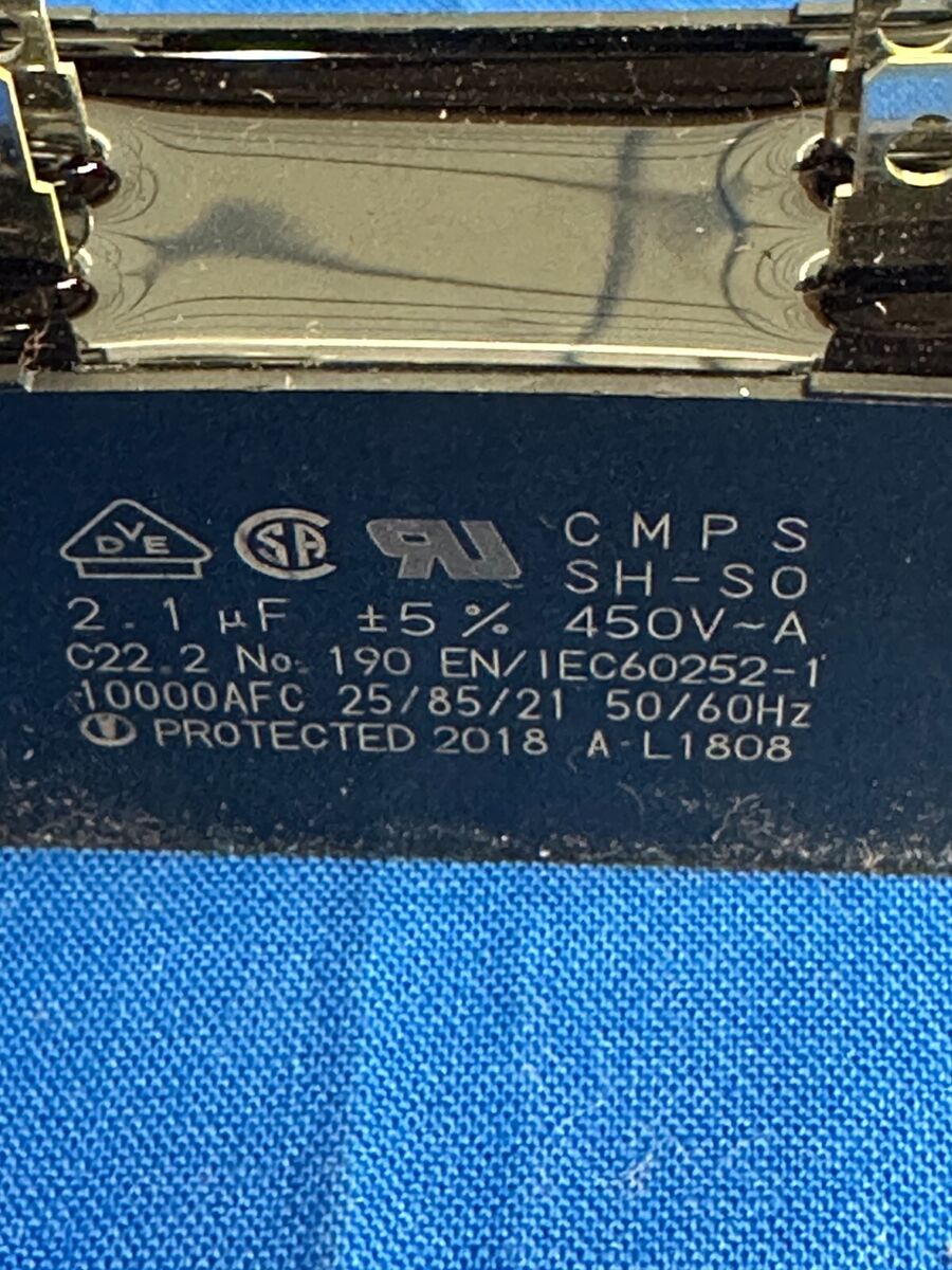 ORIENTAL MOTOR CAPACITOR CMPS SH-S0 2.1UF 450V 50/60HZ **LOT ORIENTAL MOTOR CAPACITOR CMPS SH-S0 2.1UF 450V 50/60HZ **LOT