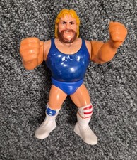 WWF Hasbro Hacksaw Jim Duggan Action Figure 1994 Series 9 WWE Pro Wrestling 90s