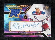 2020-21 SPx Rookie Jersey Gold Spectrum 4/25 Alexis Lafreniere #AL Auto a2k
