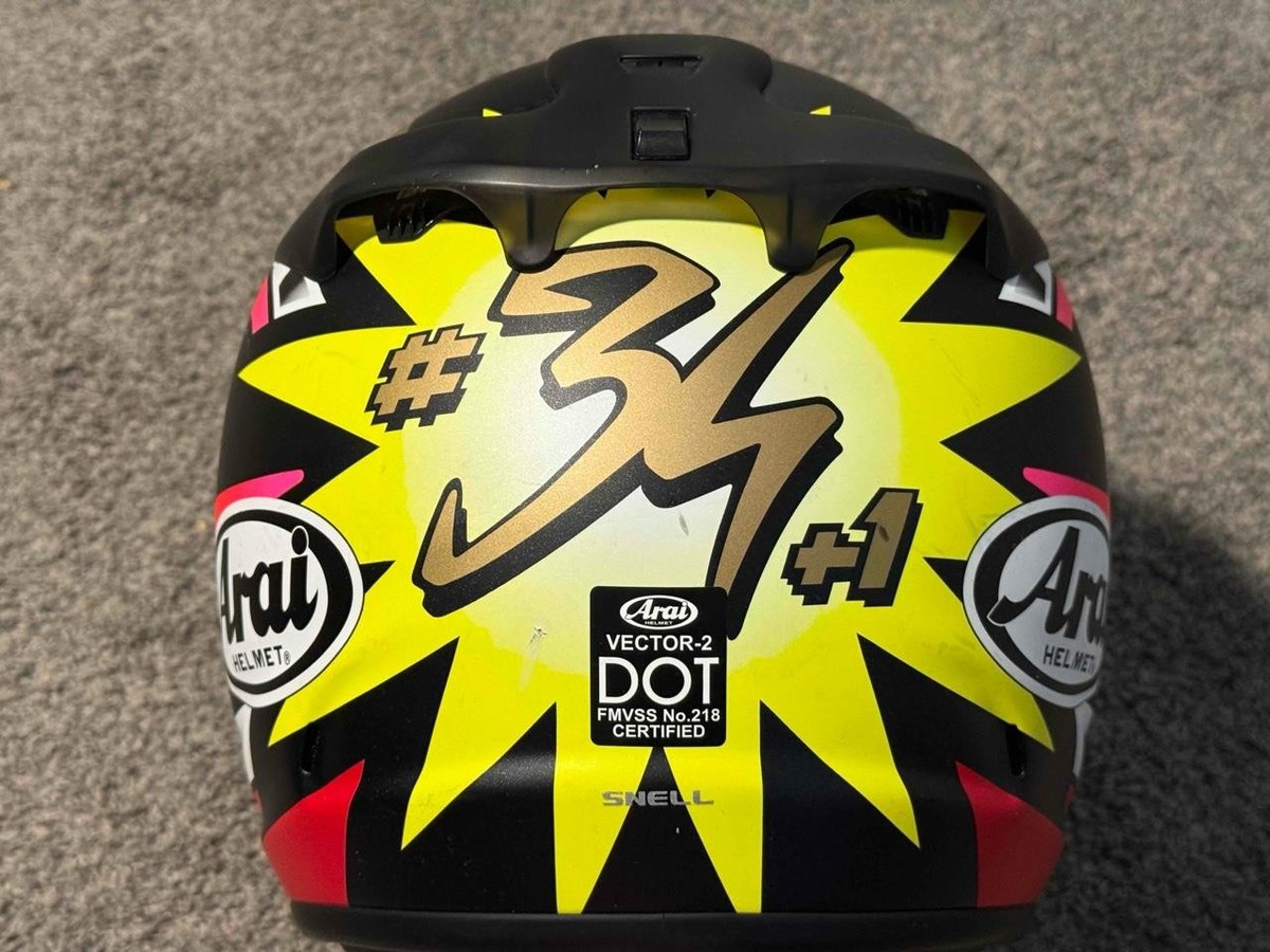 Arai 　VECTOR Arai Vector-2 Kevin Schwantz 95 Replica Graphic Full Face