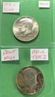 1976-S Kennedy Half Dollar Silver MS 50C 40% 1981-S Type 2 Proof Mint State
