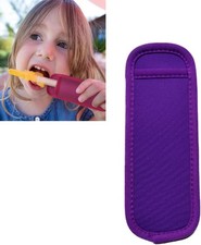Purple Reusable Popsicles Sets Neoprene Popsicle Cover,Freezer Ice 1,