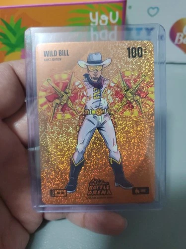 Bo Jackson Battle Arena Wild Bill William Contreras Icon Fire Orange Foil SP