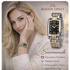 Roven Dino Quartz Luxury Wristwatches for sale | eBay display picture 2