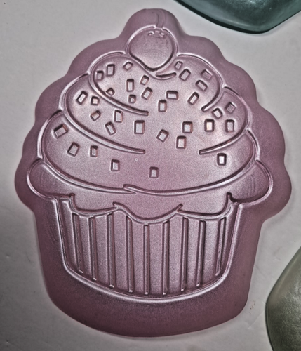 Set of 4 Akcam Glass Cupcake Plates Iridescent Turkish 7” x 5.5” - Picture 12 of 15