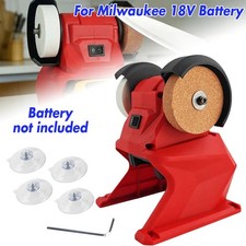 150W Electric Bench Grinder ﻿Wood Knife Polishing Tool For Milwaukee 18V Battery