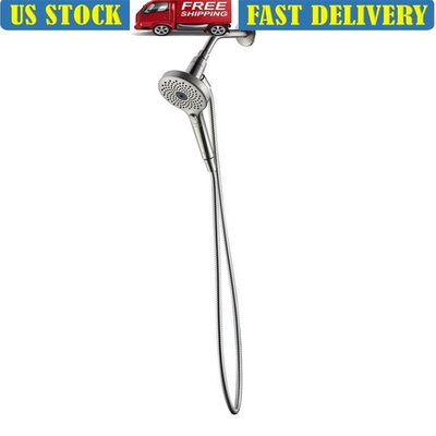 #ad 3 Setting Handheld Shower Head Magnetic Docking High Pressure Easy Clean Hose US $64.13