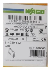 NEW WAGO 750-552P LC Module In Box  750-552  FAST Shipping 750552 fast shipping.