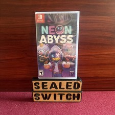 NEW sealed NEON ABYSS Nintendo Switch LIMITED RUN GAMES Factory Sealed TEAM 17