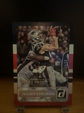 2015 Donruss Julian Edelman Silver Press Proof #ed 14/25 New England Patriots