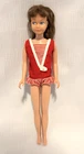 Vintage 1960's Mattel Barbie Little Sister Skipper Doll w/ Original Swimsuit