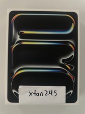 Brand New iPad Pro 13" M4 Nano-Texture, 2TB, Unlocked, Space Black, MWT13LL/A