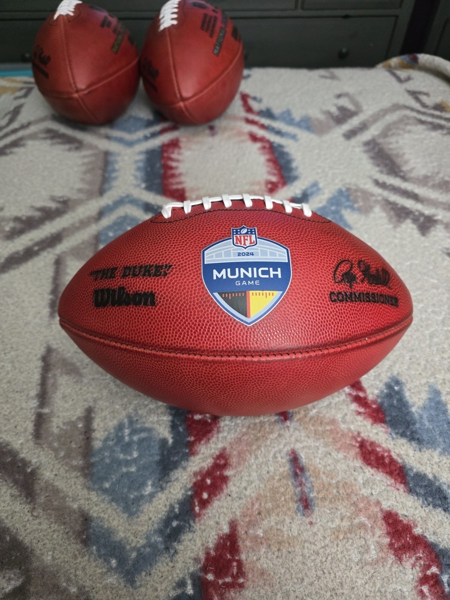 Wilson NFL 2024 Munich Game Used K Ball Giants Vs Panthers | eBay