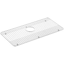 Kohler Elmbrook 27-1/2 In. X 13-1/4 In. Bottom Sink Bowl Rack in Stainless Steel