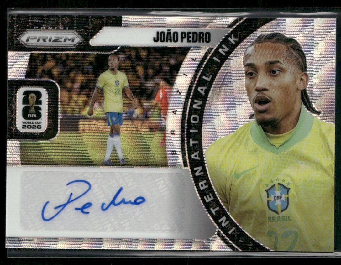 Panini Soccer Brazil Original Autographed Sports Trading Cards