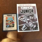Donkey Kong Junior jr - Atari 7800 Game Cartridge TESTED W Manual